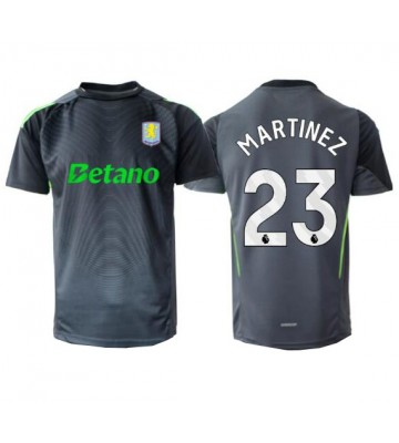 Aston Villa Emiliano Martinez #23 Goalkeeper Replica Home Stadium Shirt 2025-26 Short Sleeve